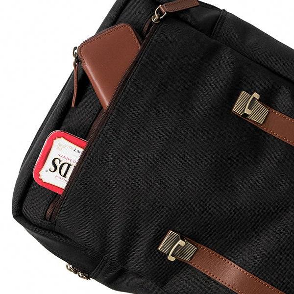 The Postbox The Transit 4.0 Backpack - Charcoal with Tan | Modern Quests