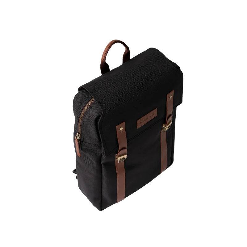 The Postbox The Transit 4.0 Backpack - Charcoal with Tan | Modern Quests