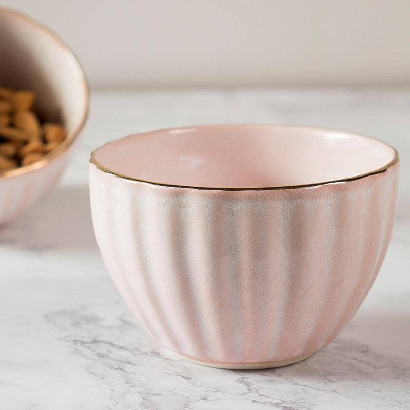 The Table Fable Blush Small Bowls, Set of 2 - Modern Quests