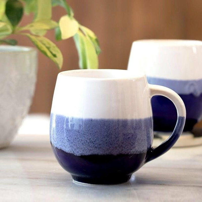 The Table Fable Ombre Coffee Mug - Blue - Modern Quests