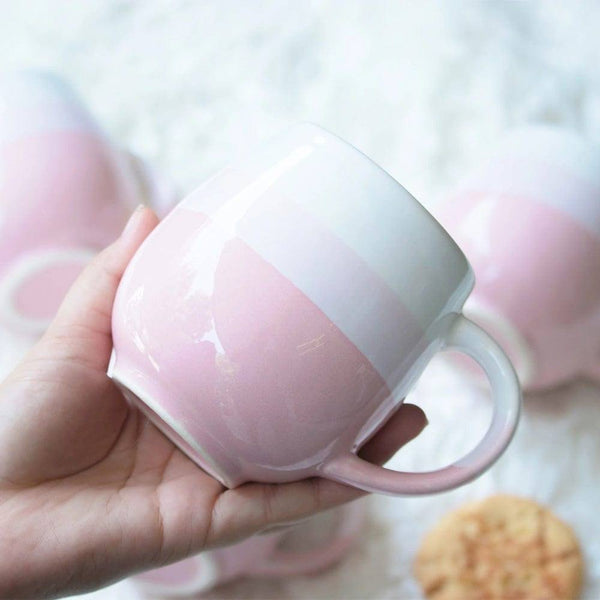 The Table Fable Ombre Coffee Mug - Pink - Modern Quests