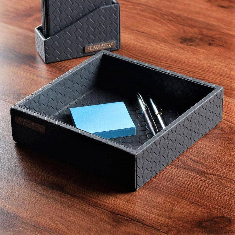 Three Sixty Entwine Valet Tray Small - Grey - Modern Quests