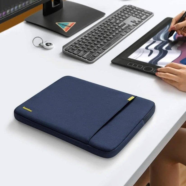 Tomtoc Defender A13 Laptop Sleeve - Navy Blue 15 to 16 Inch