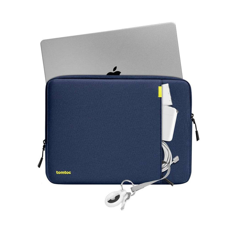 Tomtoc Defender A13 Laptop Sleeve - Navy Blue 15 to 16 Inch - Modern Quests