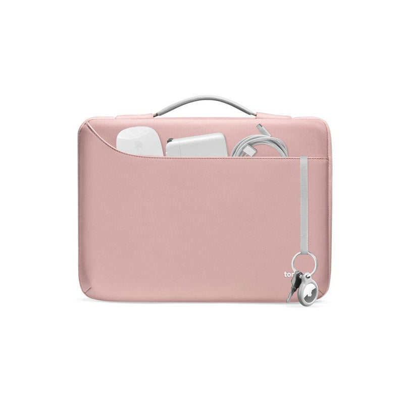 Tomtoc Defender A22 Zipper Briefcase - Pink 13 to 14 inches - Modern Quests