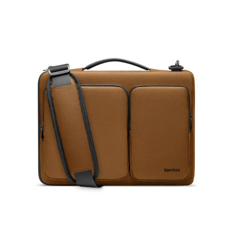 Tomtoc Defender A42 Laptop Bag - Brown 15 to 16 Inch