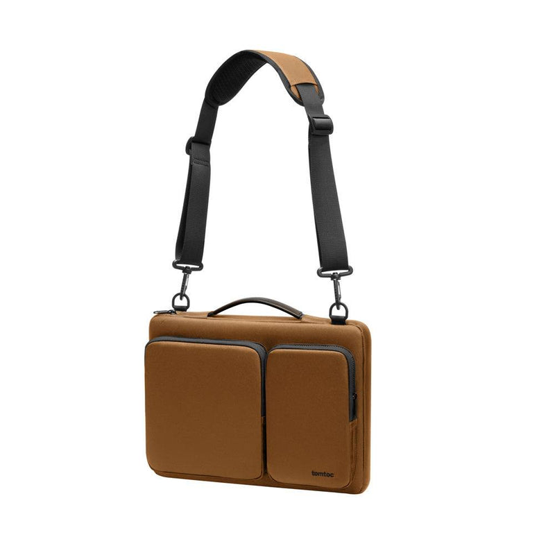 Tomtoc Defender A42 Laptop Bag - Brown 15 to 16 Inch