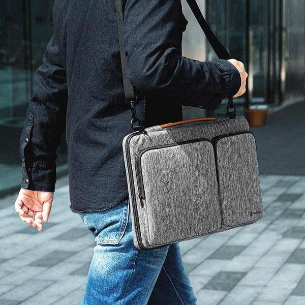 Tomtoc Defender A42 Laptop Bag - Grey 15 to 16 Inch - Modern Quests