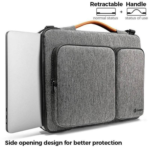 Tomtoc Defender A42 Laptop Bag - Grey 15 to 16 Inch - Modern Quests