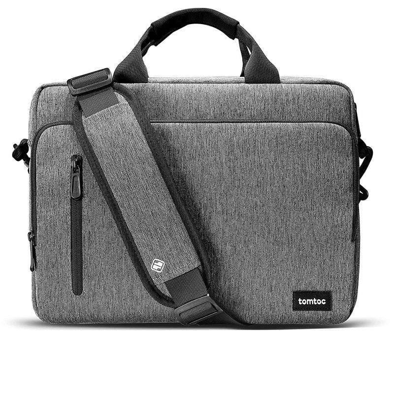 Tomtoc Defender A50 Laptop Bag - Grey 13 to 14 Inch - Modern Quests