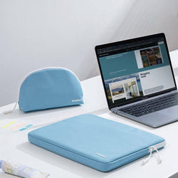 Tomtoc Duo 13 Inch Laptop Sleeve and Pouch - Blue – Modern Quests