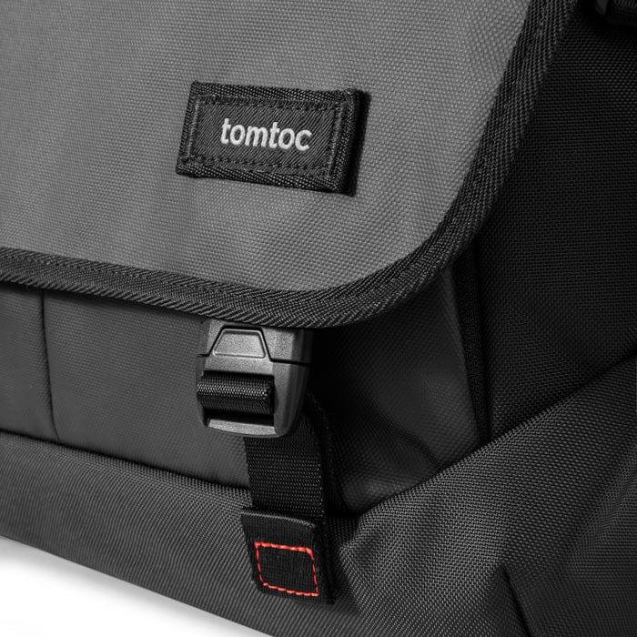Tomtoc Explorer Messenger Bag - Black 16 Inch - Modern Quests
