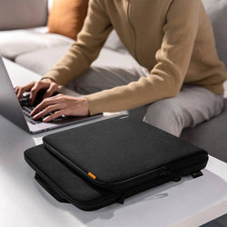 Tomtoc Performance 360 Shoulder Bag for Laptop - Black 13 to 14 Inch