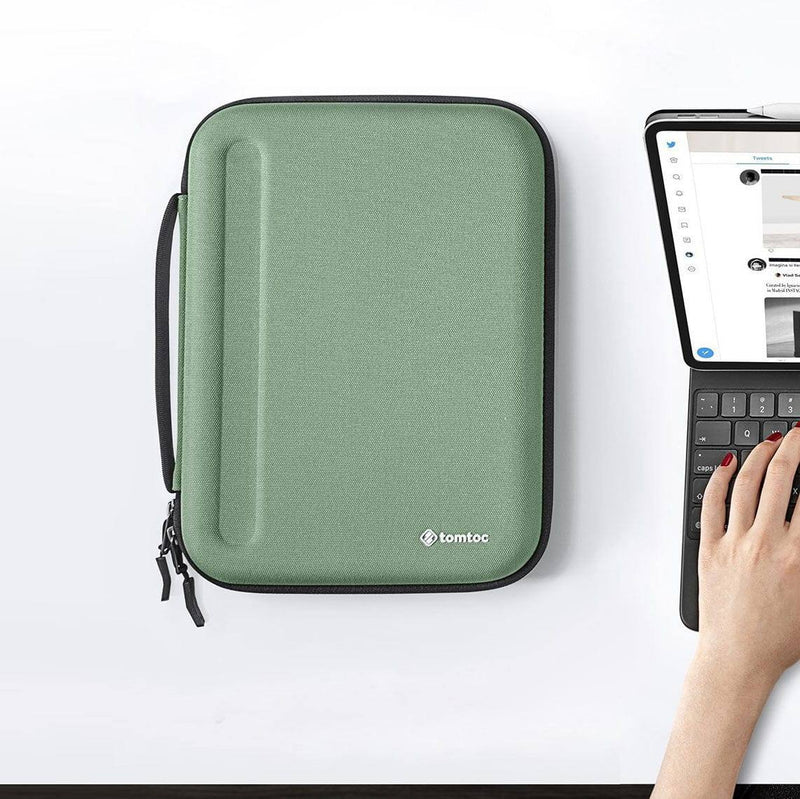 Tomtoc Portfolio Case for 11 Inch iPad Pro - Cactus Green