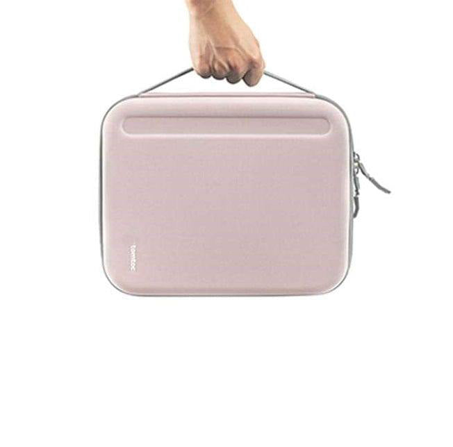Tomtoc Portfolio Case for 12.9 Inch iPad Pro - Sakura Pink - Modern Quests