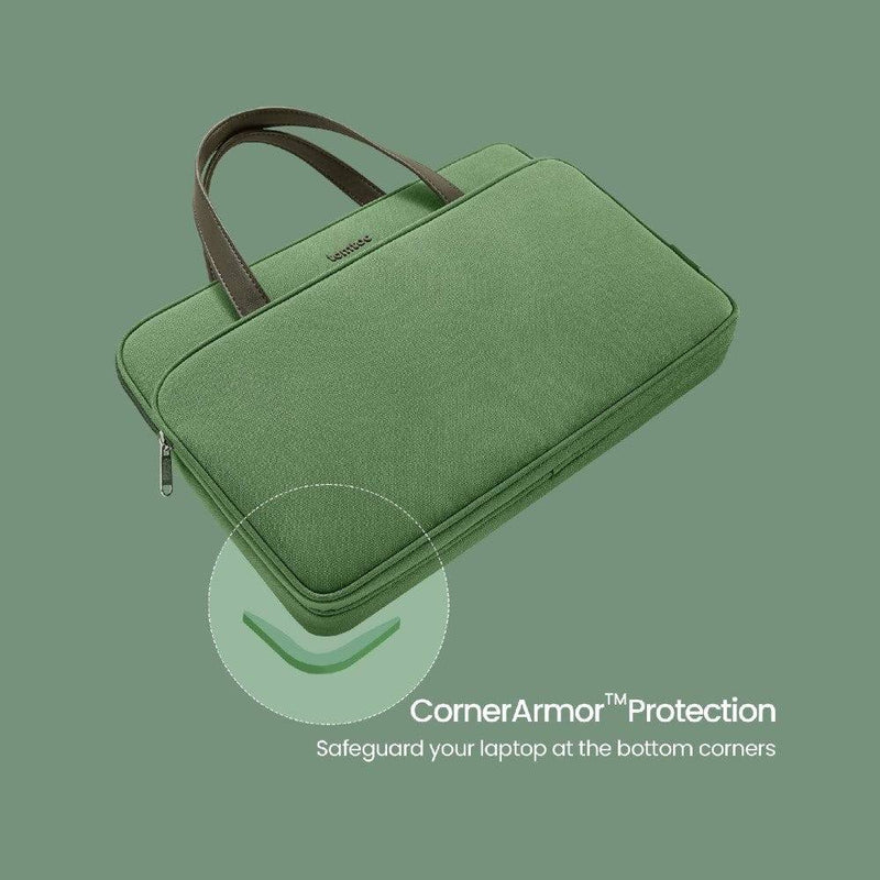 Tomtoc Protective Laptop Bag - Green 13 to 14 Inch