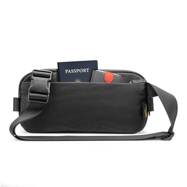 Sac Bandoulière Tomtoc Urban Sling 7L Pour IPad 11 Pouces - Tissu Cordura 840D, étanche - Compartiments Organisés, Sangle Amovible - Voyage, Travail, Quotidien