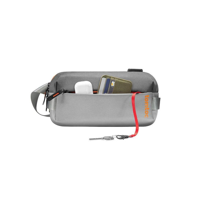 Tomtoc Urban Sling Bag - Space Grey - Modern Quests