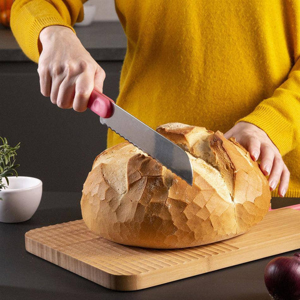 Trebonn Artu Integrated Bread Knife and Cutting Board