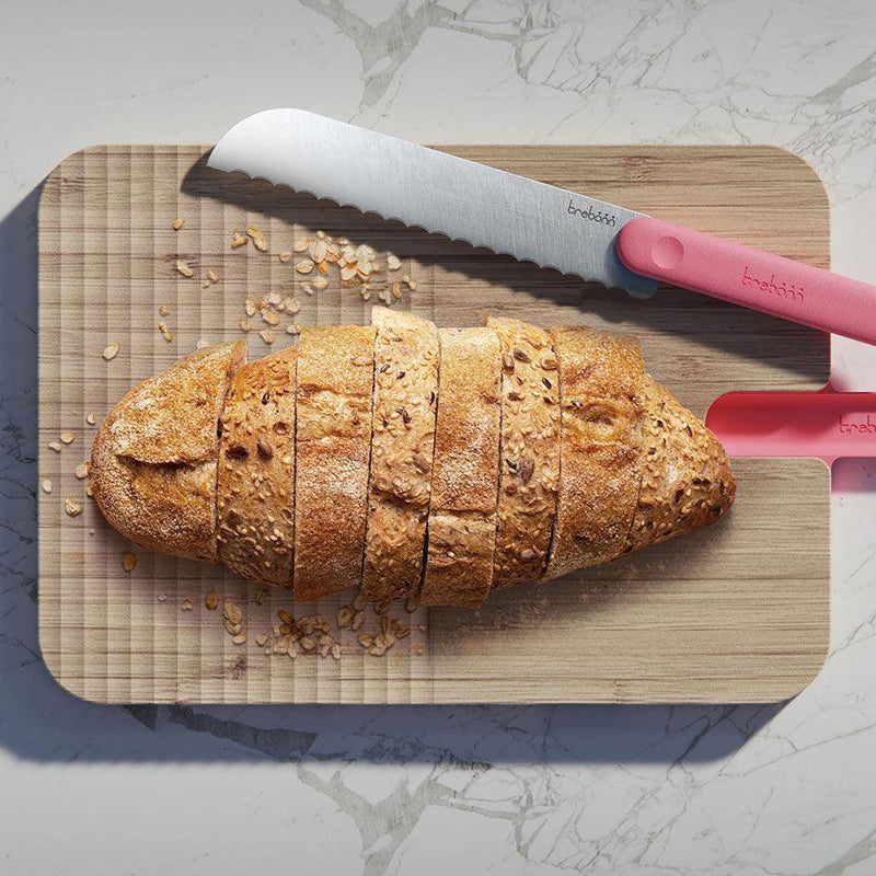 Trebonn Artu Integrated Bread Knife and Cutting Board - Modern Quests