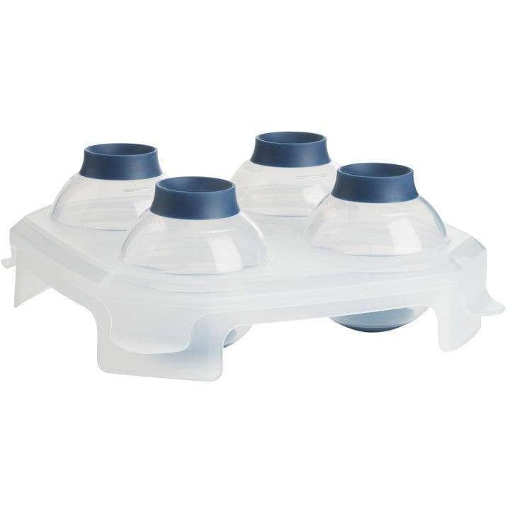 Trudeau Bar Sphere Ice Tray - White Blue - Modern Quests
