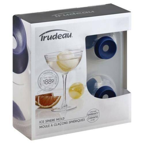 Trudeau Bar Sphere Ice Tray - White Blue - Modern Quests
