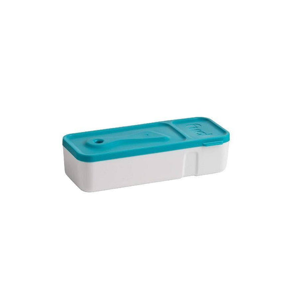 Trudeau Fuel Snack N Dip Container Small - Tropical Blue