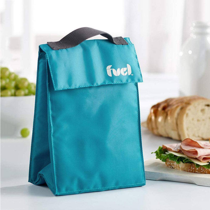 Trudeau Fuel Triangular Lunch Bag - Tropical Blue - Modern Quests