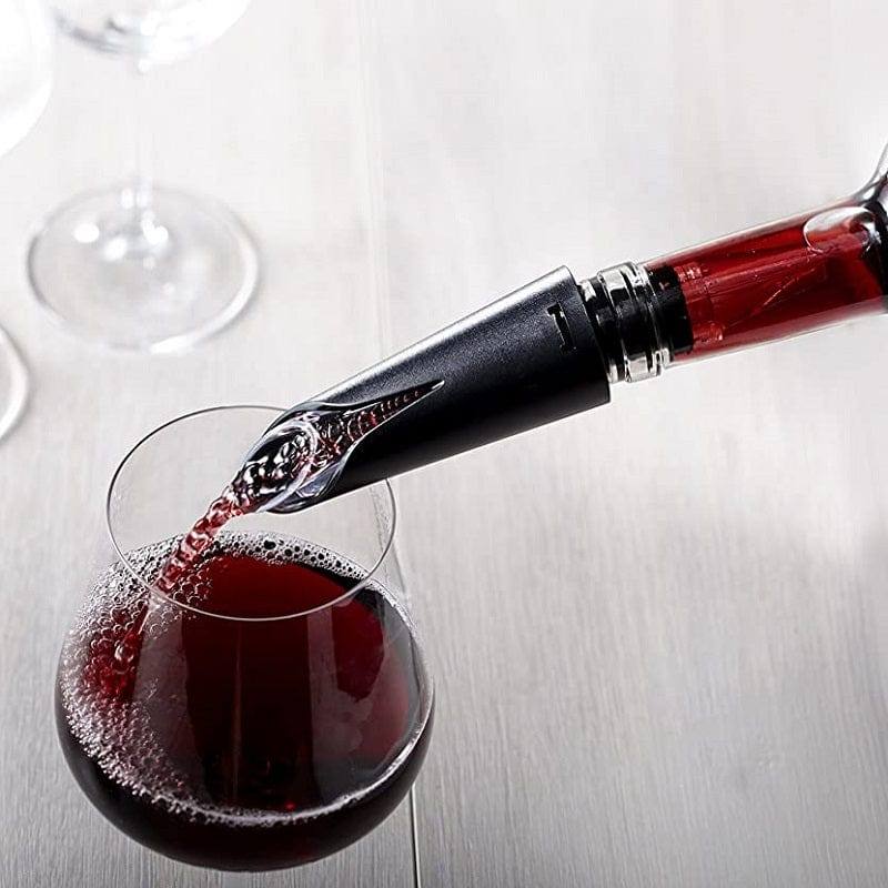 Trudeau Maison Le Bar Wine Aerator - Black - Modern Quests