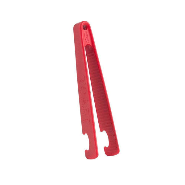 Trudeau Silicone Toaster Tongs - Red