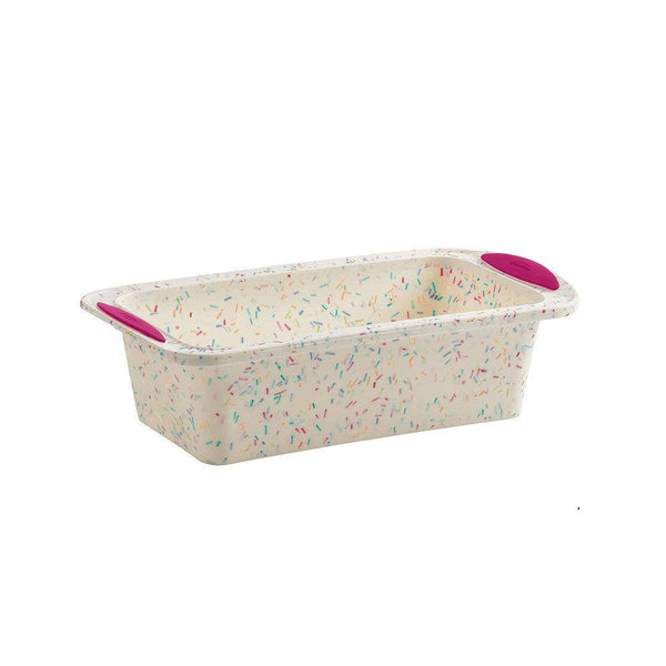 Trudeau Structure Silicone Loaf Pan - White Confetti - Modern Quests