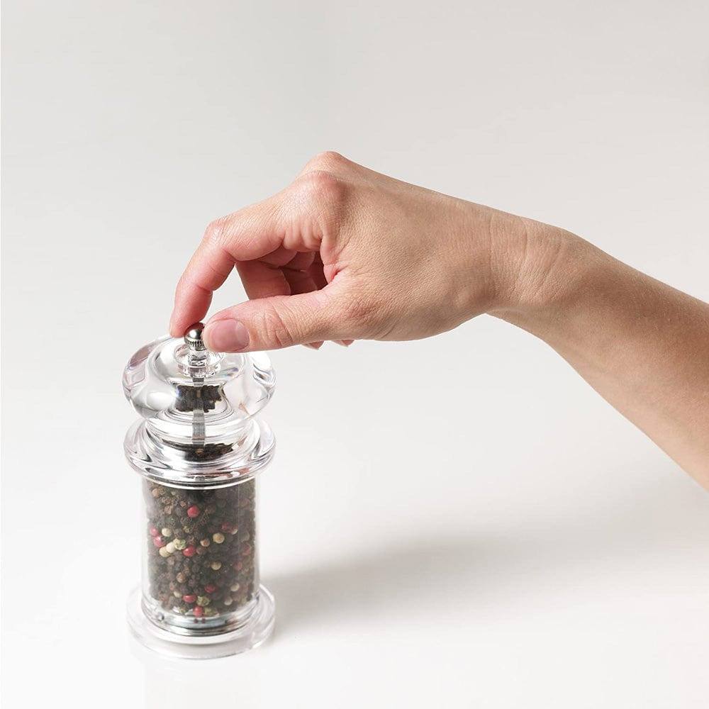 Trudeau Traditional Peppermill & Salt Shaker Set Modern Quests