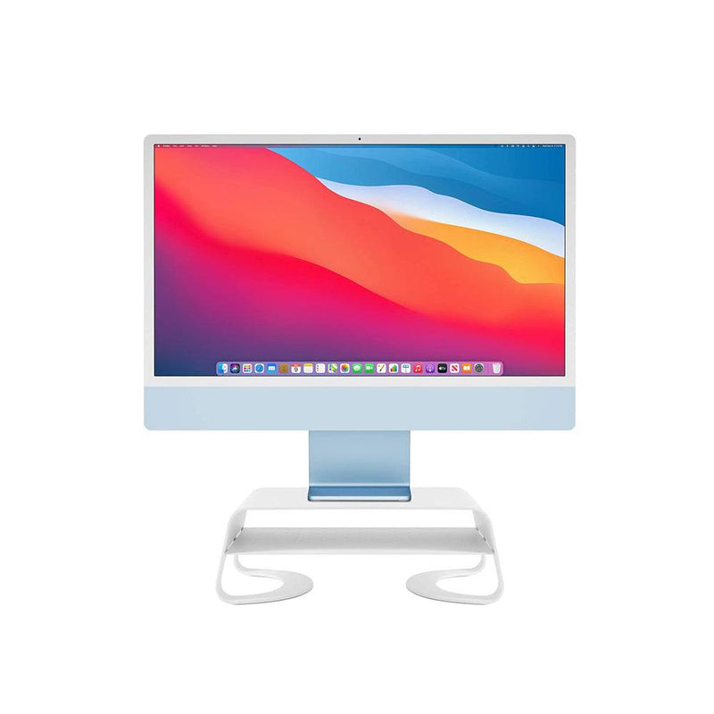 Twelve South Curve Riser for iMac and Displays - White - Modern Quests