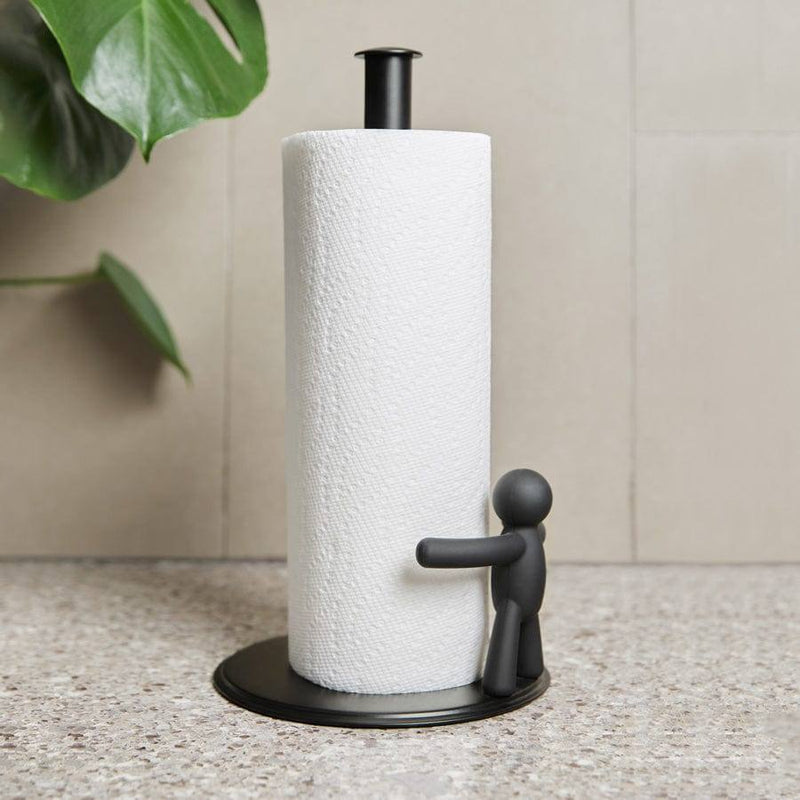 Umbra Buddy Paper Towel Holder - Black - Modern Quests