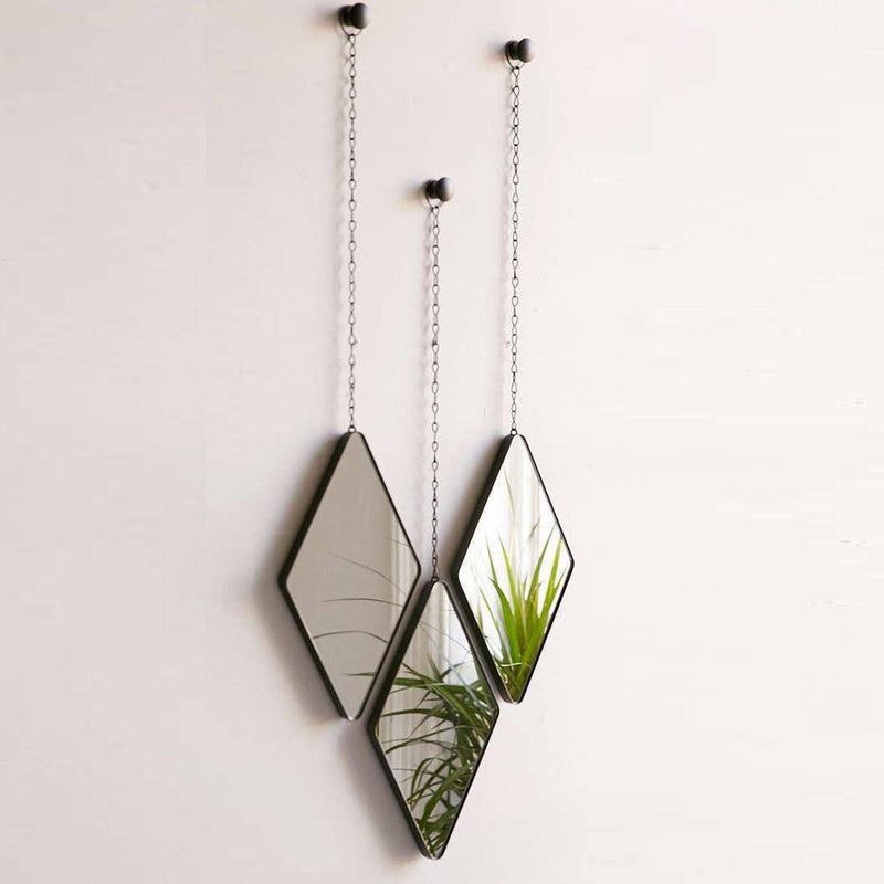 Umbra Dima Mirrors, Set of 3 Black Modern Quests