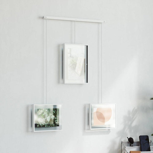 Umbra Exhibit Photo Display, Set of 3 - White