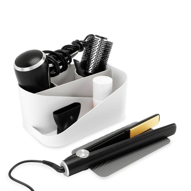 Umbra Glam Hair Tools Organizer - White Charcoal - Modern Quests