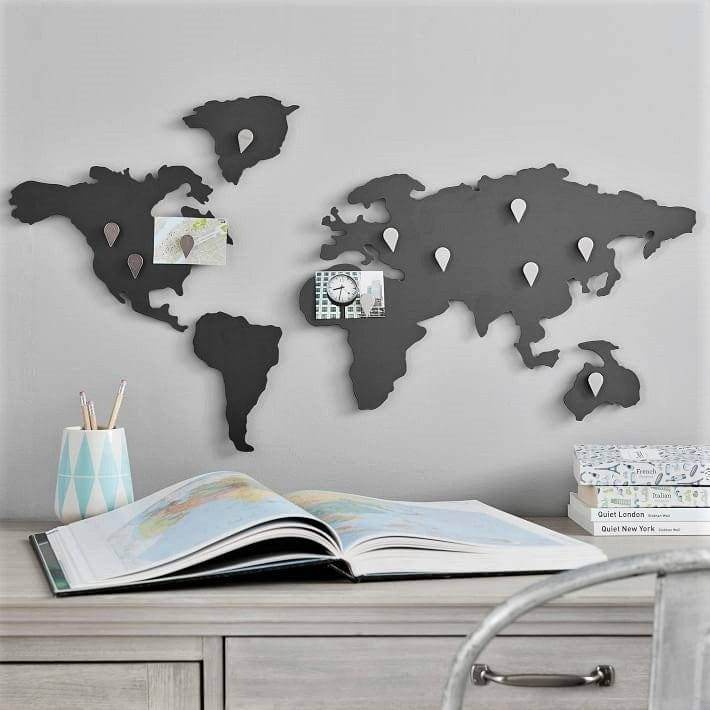 DIY World Map Removable PVC Wall Sticker For Home living room bedroom  bathroom kitchen Office Wallpaper Art Decal price in UAE | Amazon UAE |  kanbkam