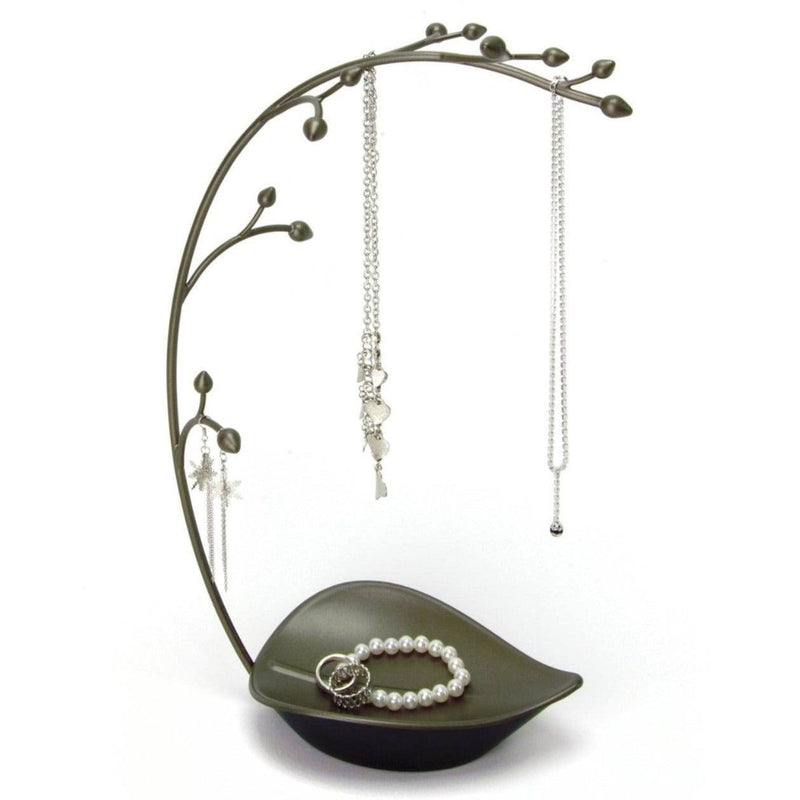 Umbra Orchid Jewellery Tree Stand - Gunmetal - Modern Quests
