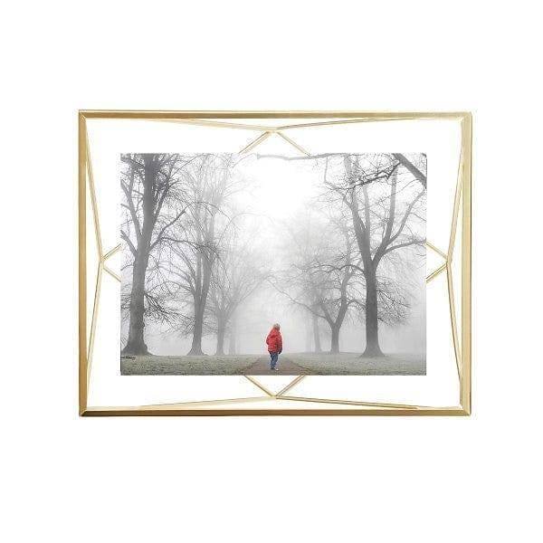 Umbra Prisma Photo Frame Large Brass Modern Quests
