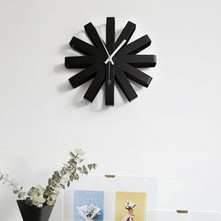 Umbra Ribbon Wall Clock - Black - Modern Quests