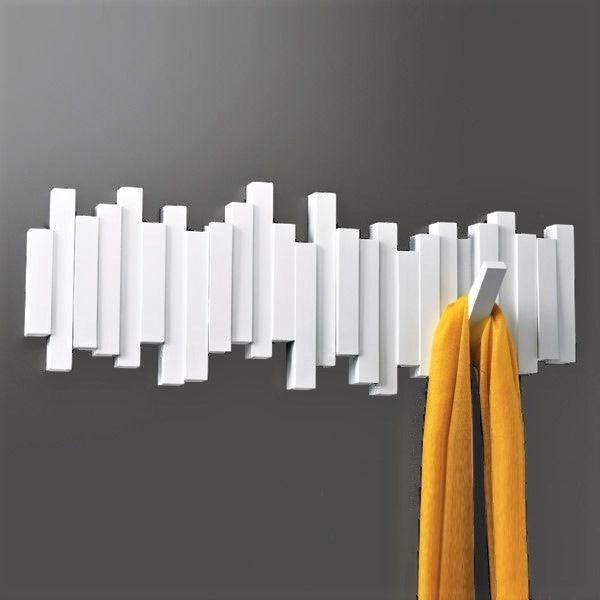 Umbra Sticks Multi Hook - White - Modern Quests