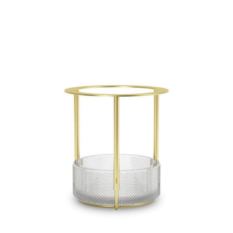 Umbra Tesora Adjustable Glass Vase - Brass - Modern Quests