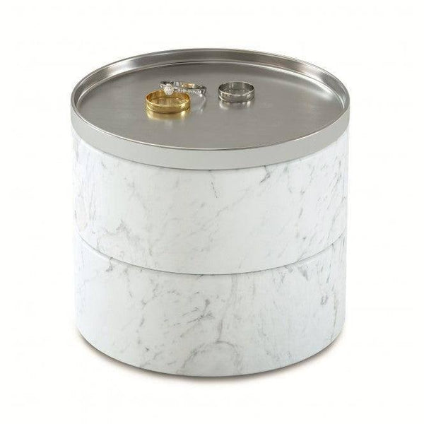 Umbra Tesora Storage Box - White Resin - Modern Quests