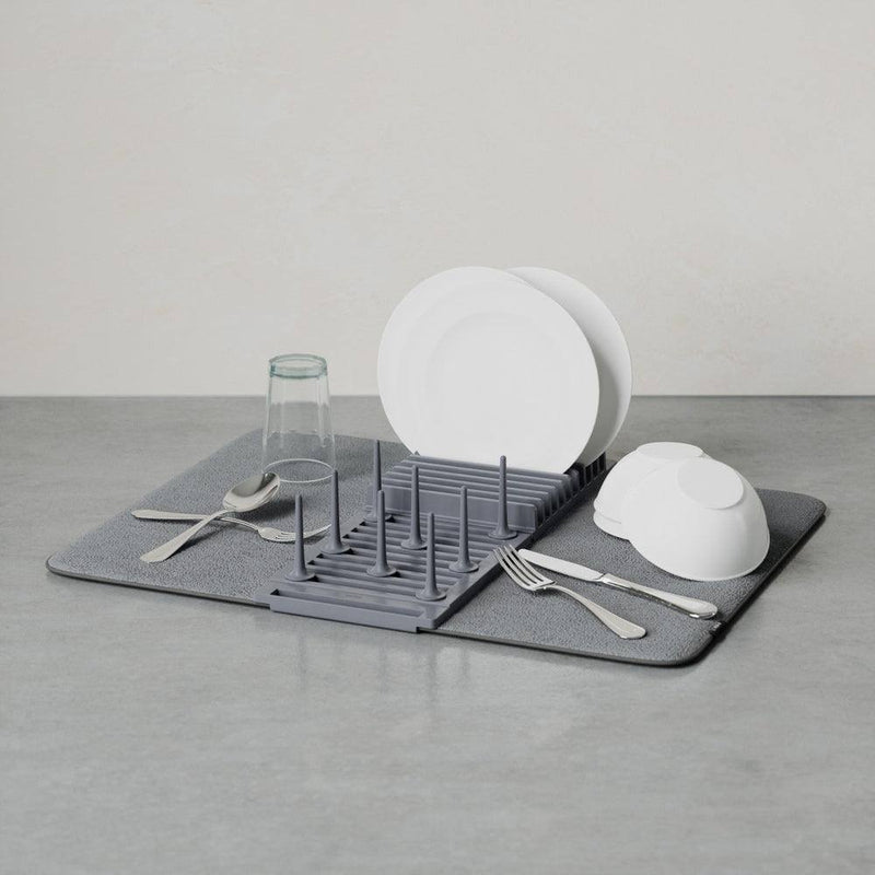Umbra UDry Peg Drying Rack with Mat - Charcoal - Modern Quests