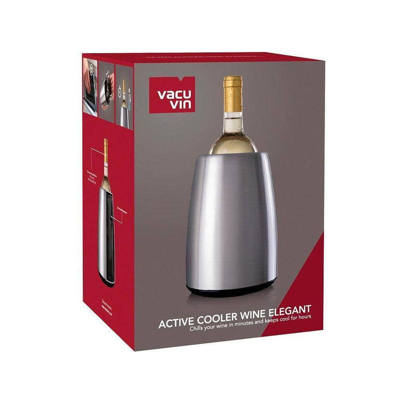 Vacu Vin Active Wine Cooler - Stainless Steel - Modern Quests