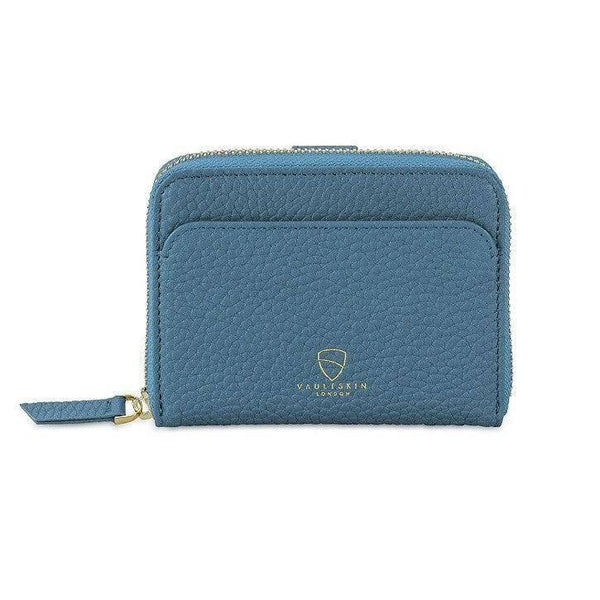 Vaultskin London Belgravia Zip Wallet - Turquoise