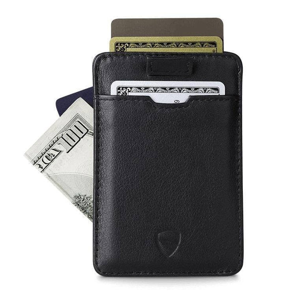 Vaultskin London Chelsea Sleeve Wallet - Black RFID - Modern Quests