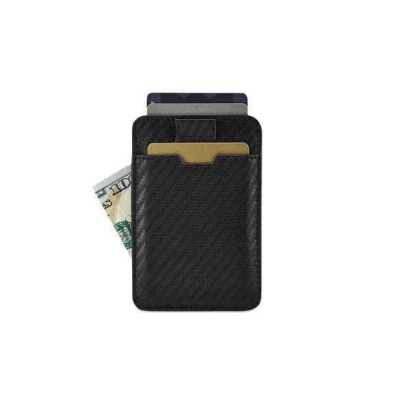 Vaultskin London Chelsea Sleeve Wallet - Carbon Black RFID