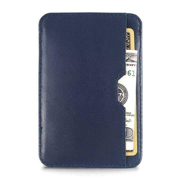 Vaultskin London Chelsea Sleeve Wallet - Navy RFID - Modern Quests
